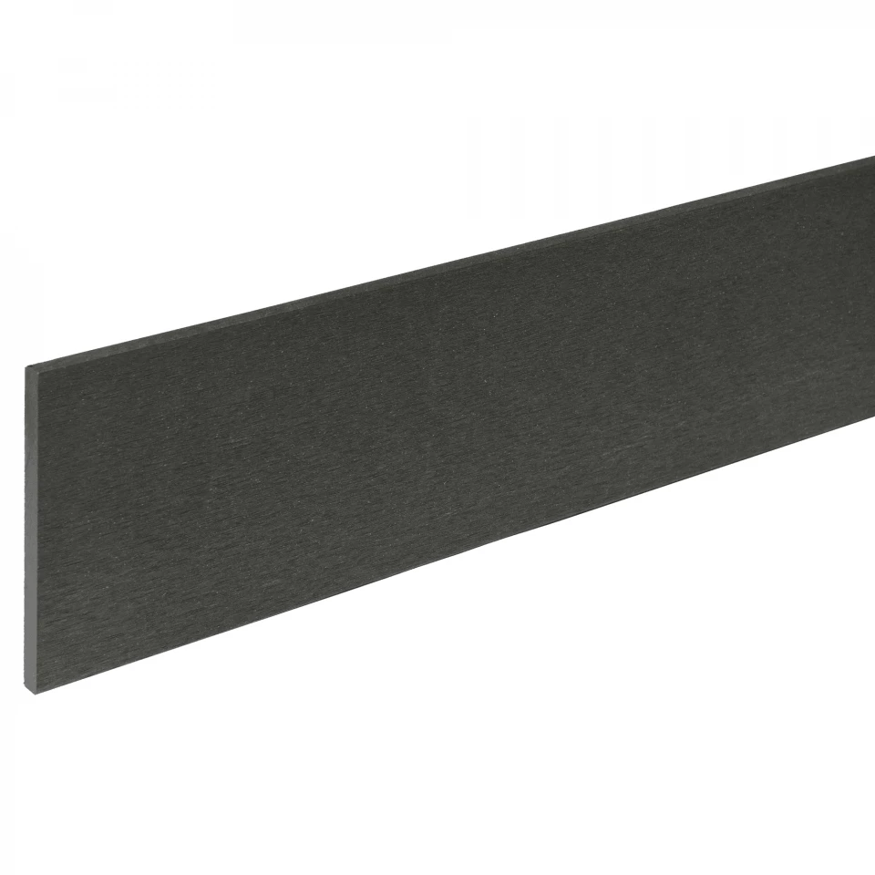 Панель универсальная CM Decking 3000х150х9.5 мм, цвет BLACK WOOD (Черное дерево) фото №2