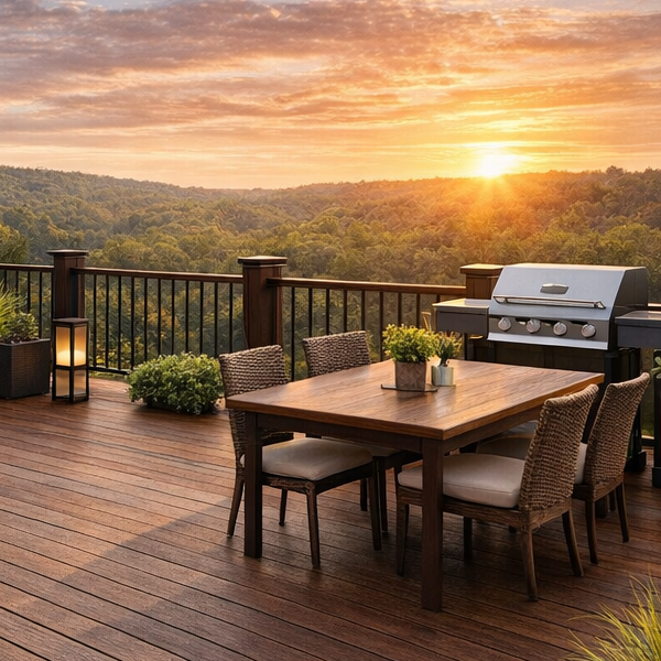 Как выбрать покрытие для отделки террасы и фасада дома