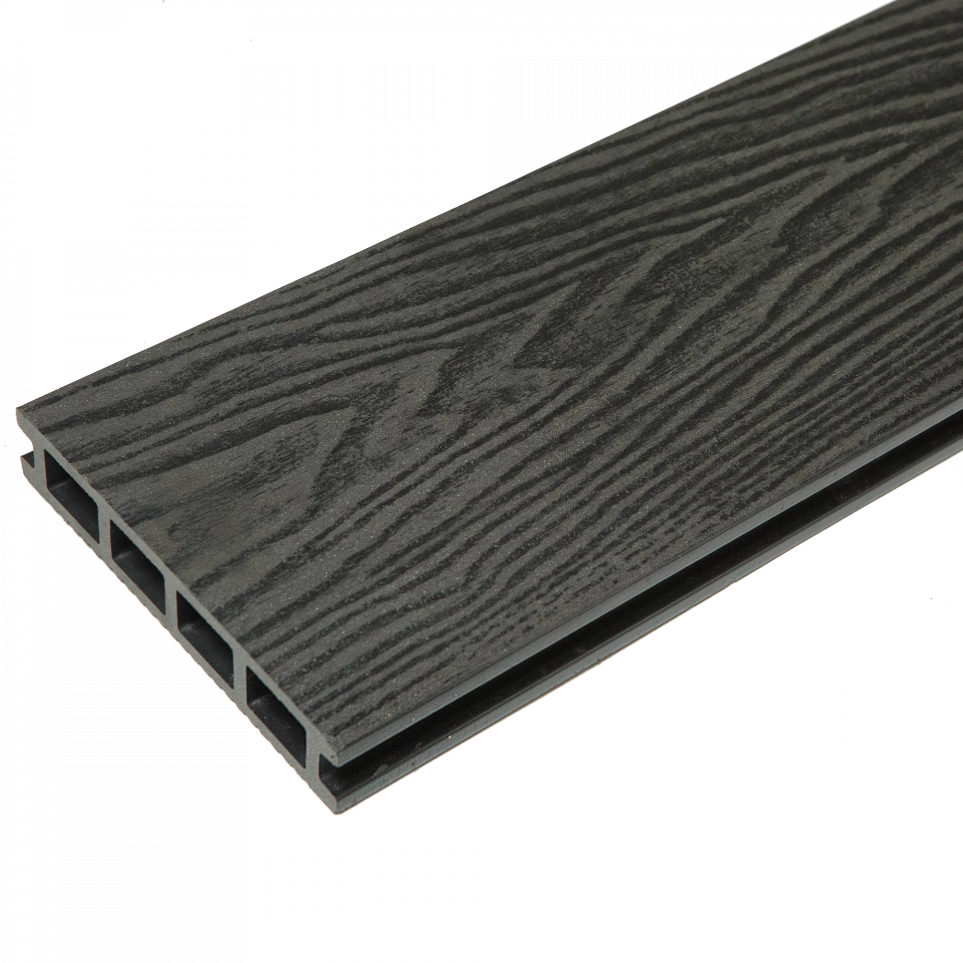 Доска террасная CM Decking VINTAGE 3000x140x25 мм BLACK WOOD (Черное дерево) фото №1