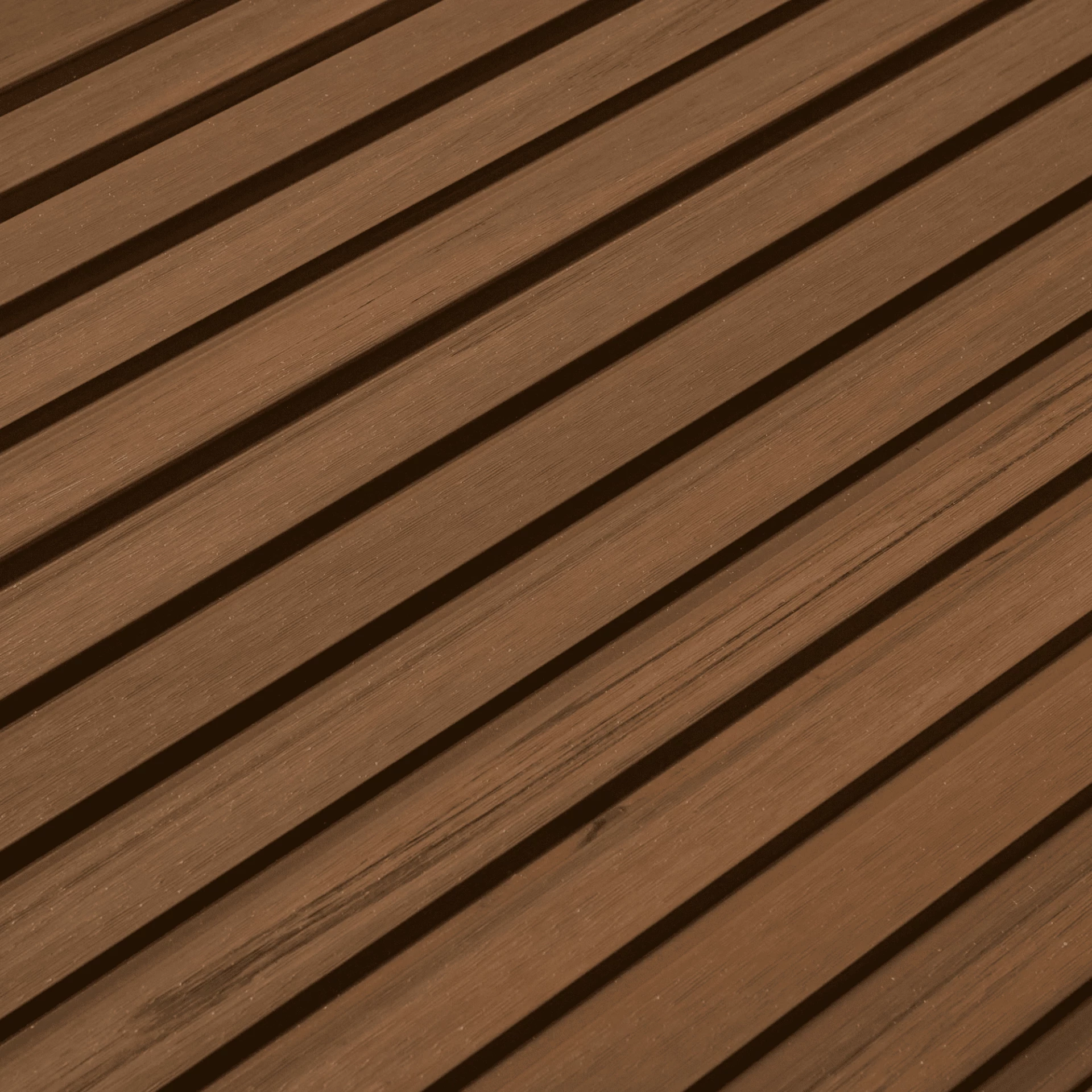 Стеновая панель CM Wall, 26x219x4000 мм, цвет TEAK (Тик) фото №3