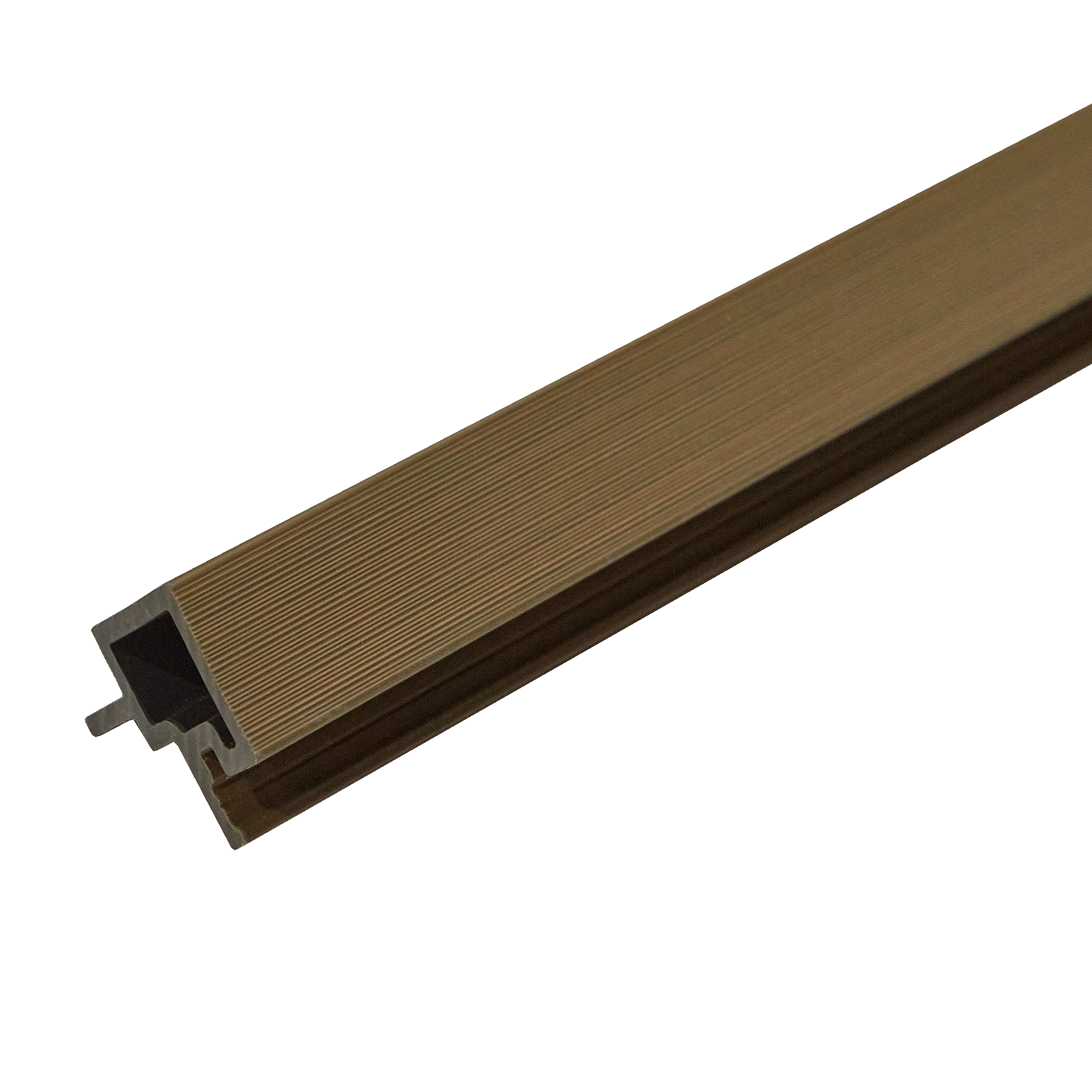 Угловой профиль CM Wall, 4000х56х49 мм, цвет TEAK (Тик) фото №1